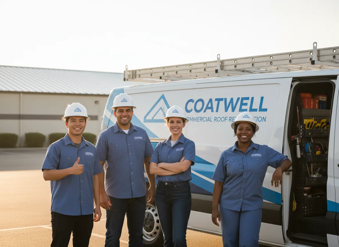Commercial roof coating company in Dexter City, OH